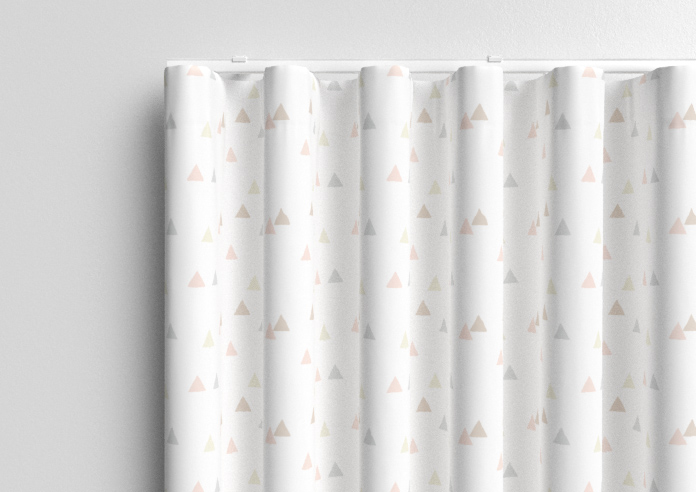 Faceted, Marshmallow - Made to Measure Curtains - Image 13